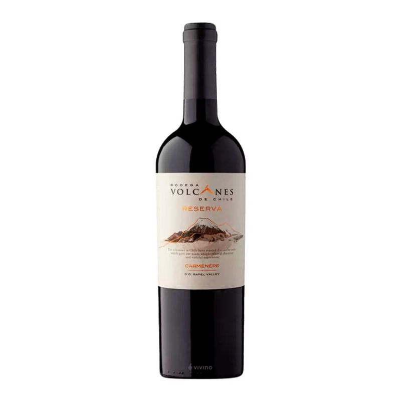 GENERICO - Vino Volcanes Reserva Merlot 750cc