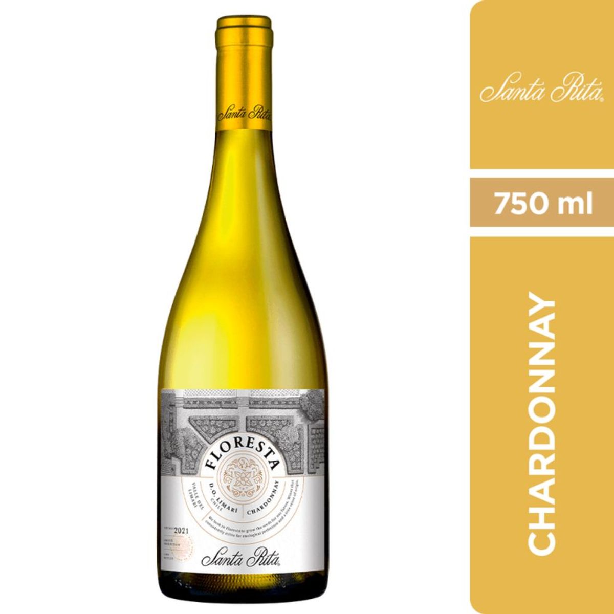 SANTA RITA - Vino Floresta Chardonnay 750cc