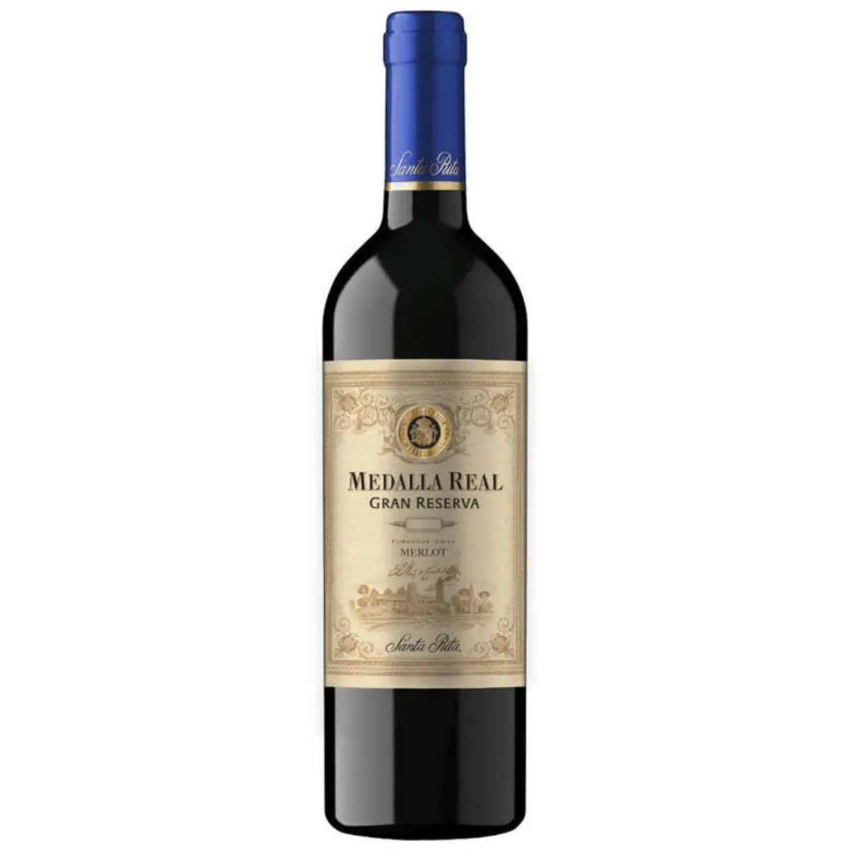 SANTA RITA - Vino Medalla Real Gran Reserva Merlot 750cc