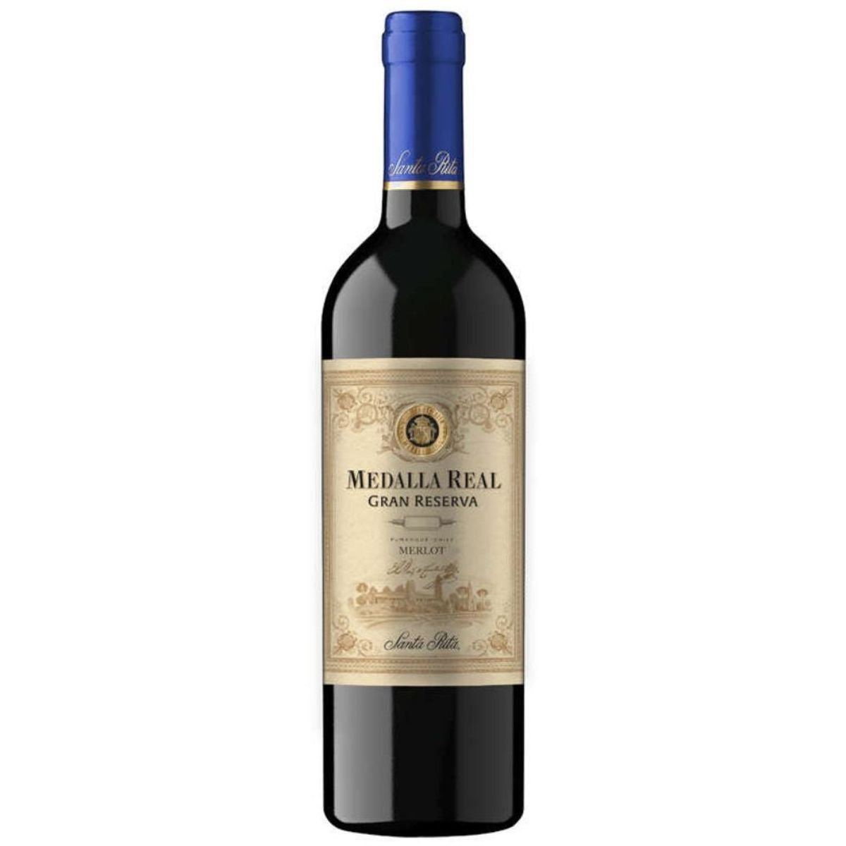 SANTA RITA - Vino Medalla Real Gran Reserva Merlot 750cc