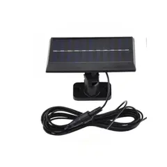GENERICO - Lampara Exteriores Pared Recargable Solar Ajustable 112 Led