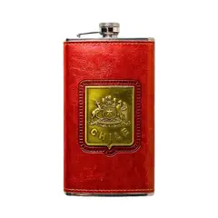 GENERICO - Petaca Diseño Escudo De Chile Elegante Regalo Papá Esposo