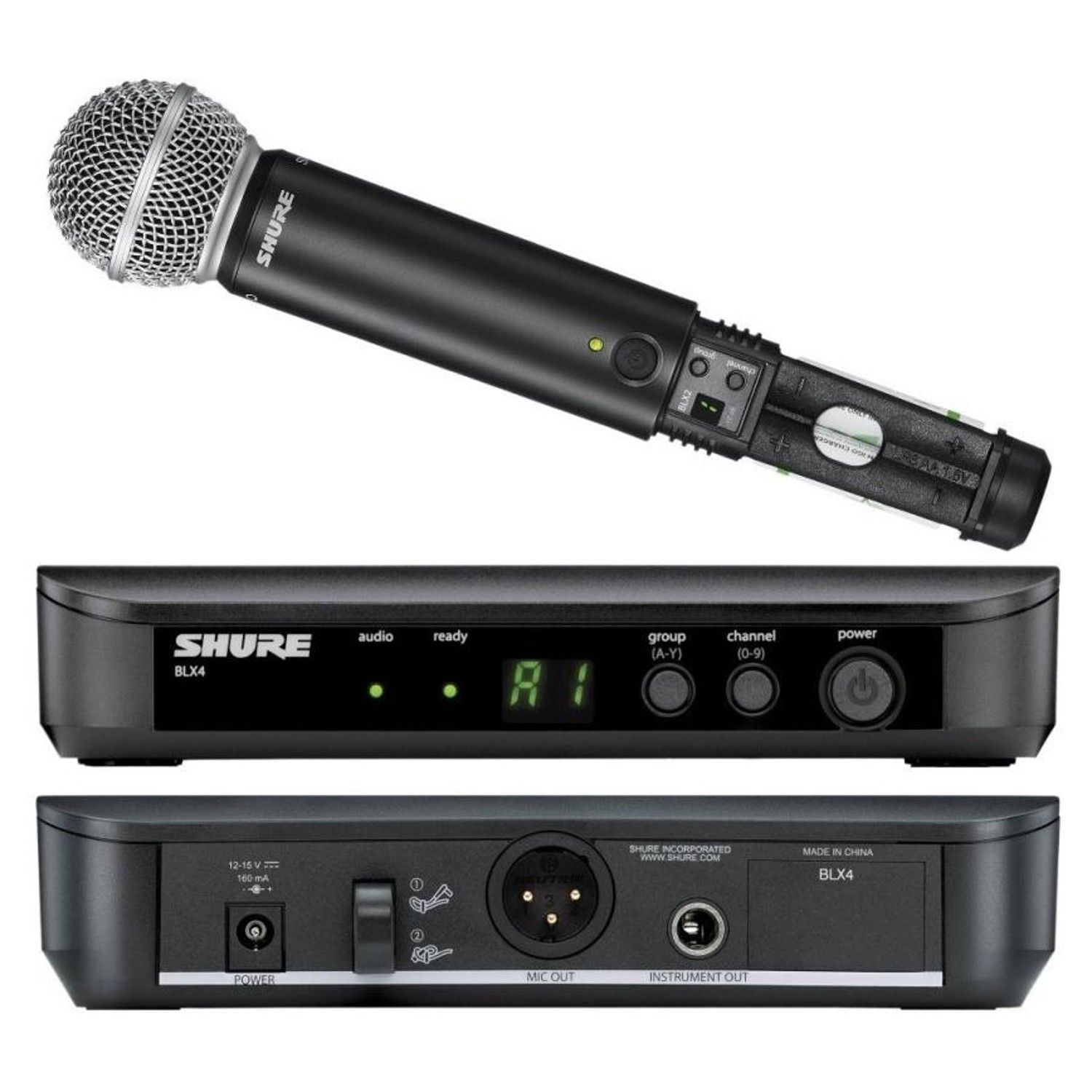 SHURE Microfono Dinamico Inalambrico Shure BLX 24/SM 58