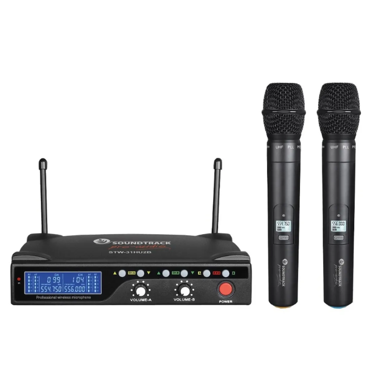 ORIGINAL SOUNDTRACK - Set Microfonos Dinamicos Inalambricos SoundTrack STW 31HU2S