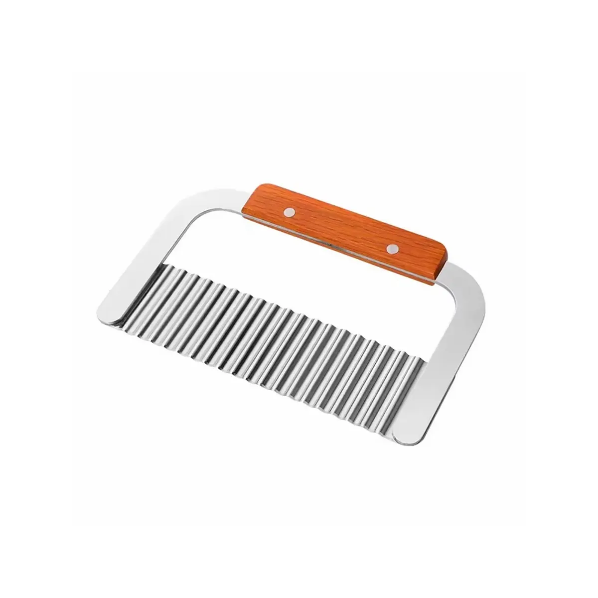 GENERICO - Cortador Ondulado De Papas Manual Cortador Papas Fritas