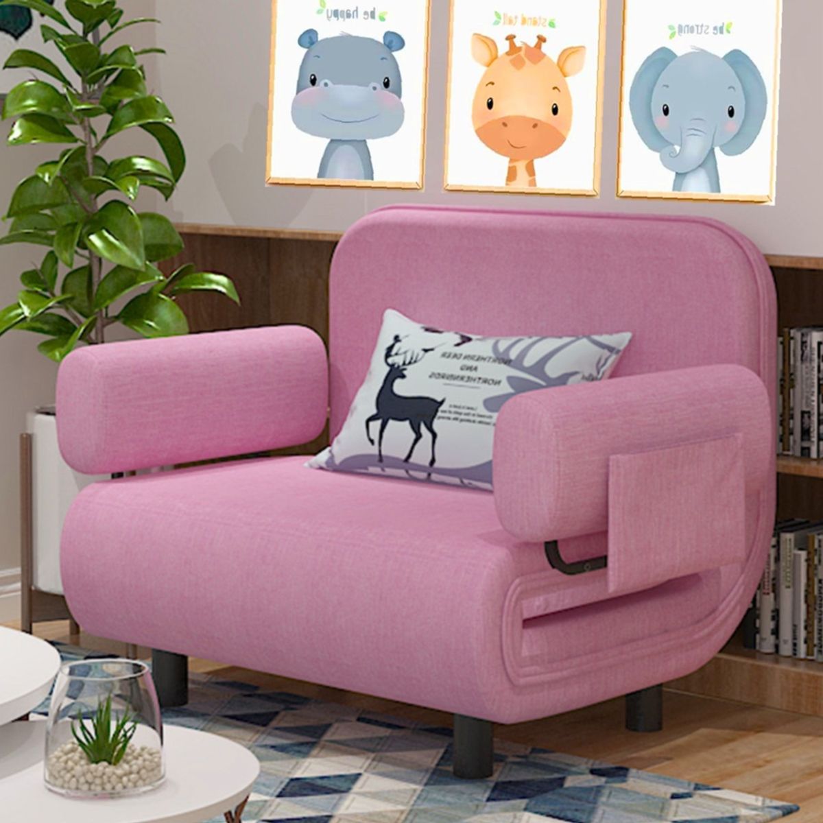 KIDSCOOL - Sofa Infantil Rosado