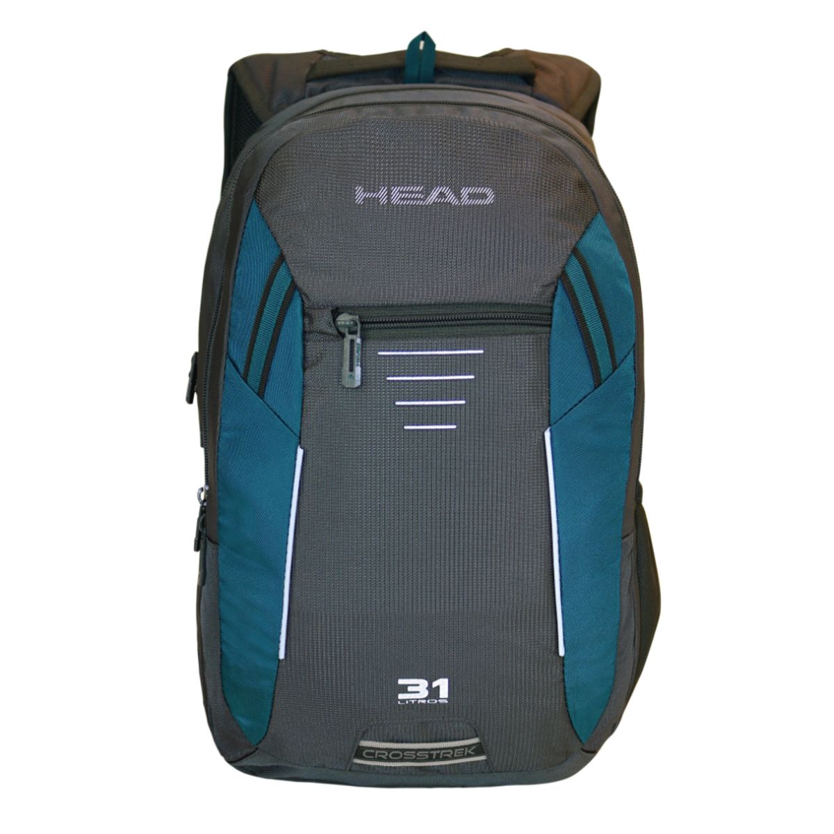HEAD - Mochila Porta Laptop Crosstrek New Gris Turquesa Head