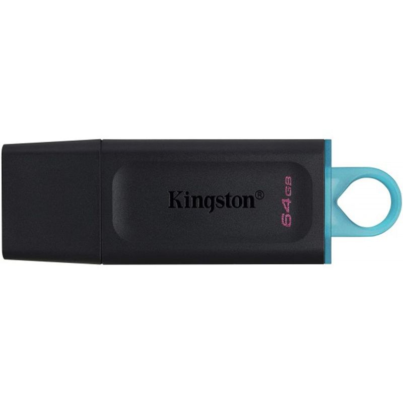 KINGSTON - Pendrive Kingston 64 GB USB Exodia Black Teal (DTX/64GB)