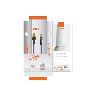 Imagen 2 del producto Cable Carga Rapida Usb A Tipo C 120w