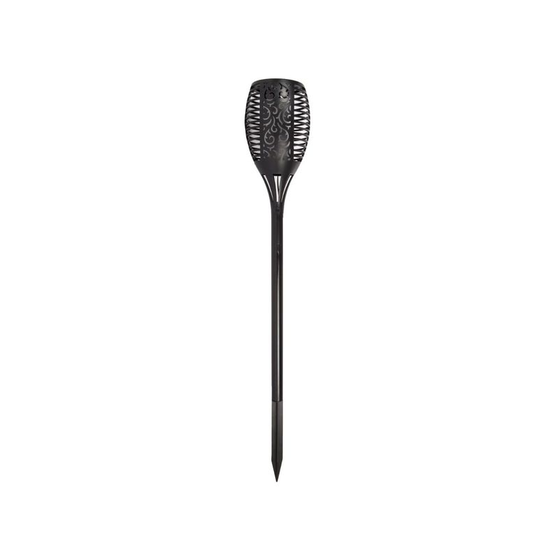 GENERICO - Lampara 33 Led Estaca Patio Solar Flama Antorcha Jardin 58cm
