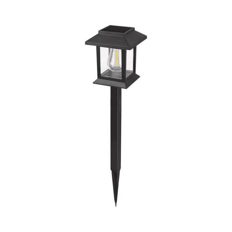 GENERICO - Luces Solares Para Exteriores Antorcha Estilo Farol Estaca 35 cm