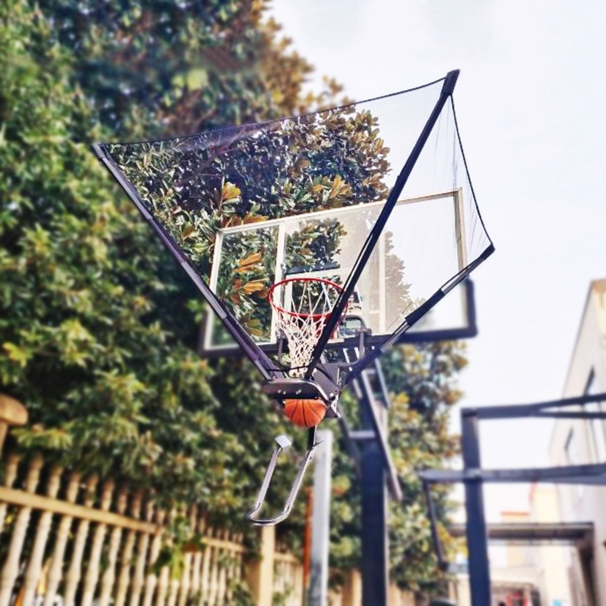 SDFIT - Retornador 360° de pelota Basketball entrenamiento  BR02