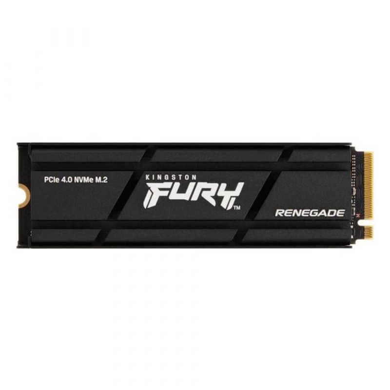 KINGSTON - SSD M.2 2280 PCIe4 NVMe 1000GB KINGSTON FURY RENEGADE DISIPADOR
