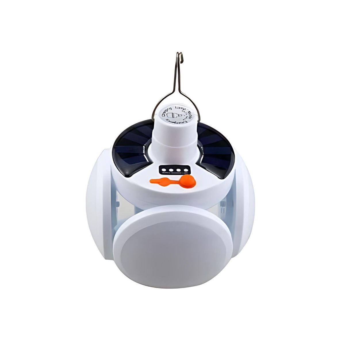 GENERICO - Foco Solar Led Recargable Forma Pelota 40w Camping Viajes