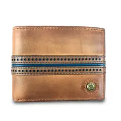 GINO RODINIS - Billetera de Cuero para Hombre Borsalino 156