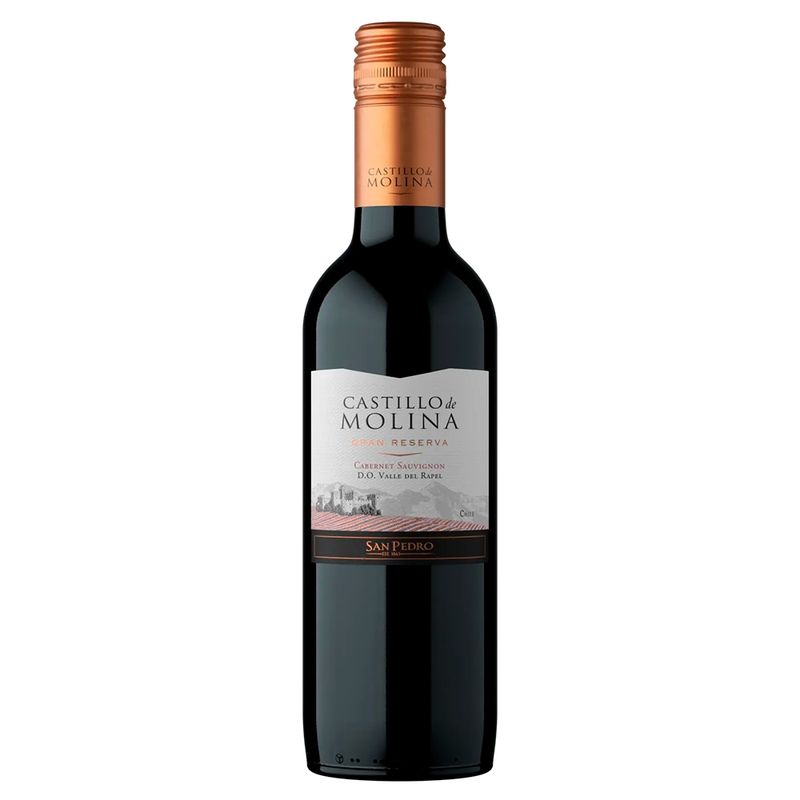 CASTILLO DE MOLINA - Vino Castillo de Molina Gran Reserva Cabernet 375cc