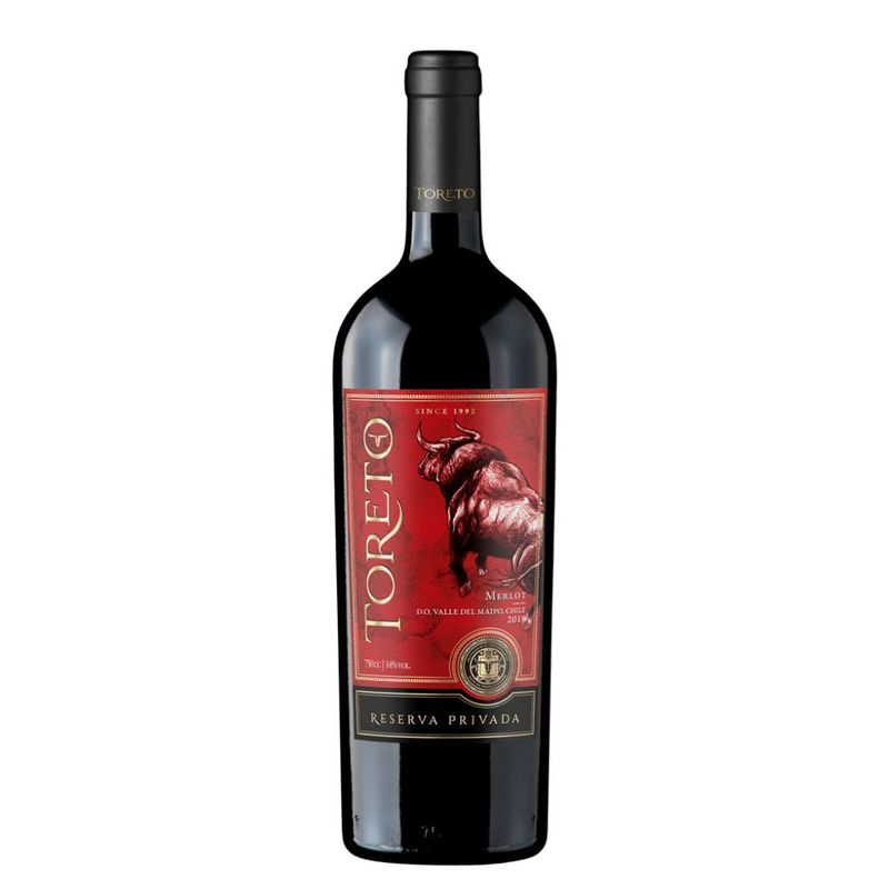 BESTIAS WINES - Vino Toreto Reserva Privada Merlot 750cc