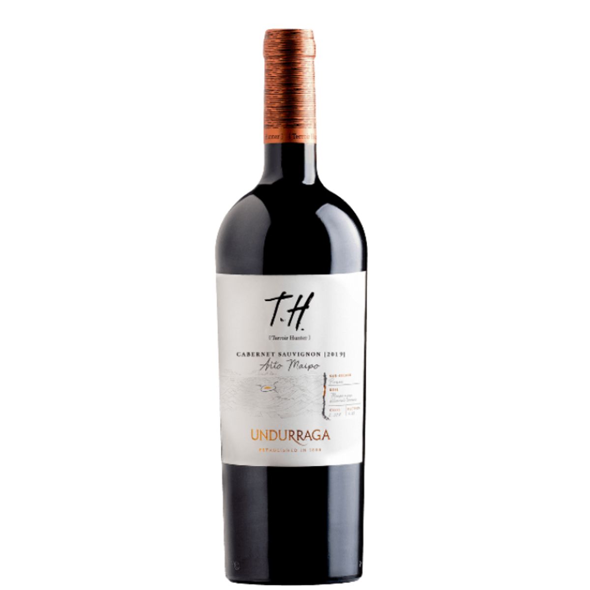 UNDURRAGA - Vino Undurraga TH Maipo Merlot 750cc