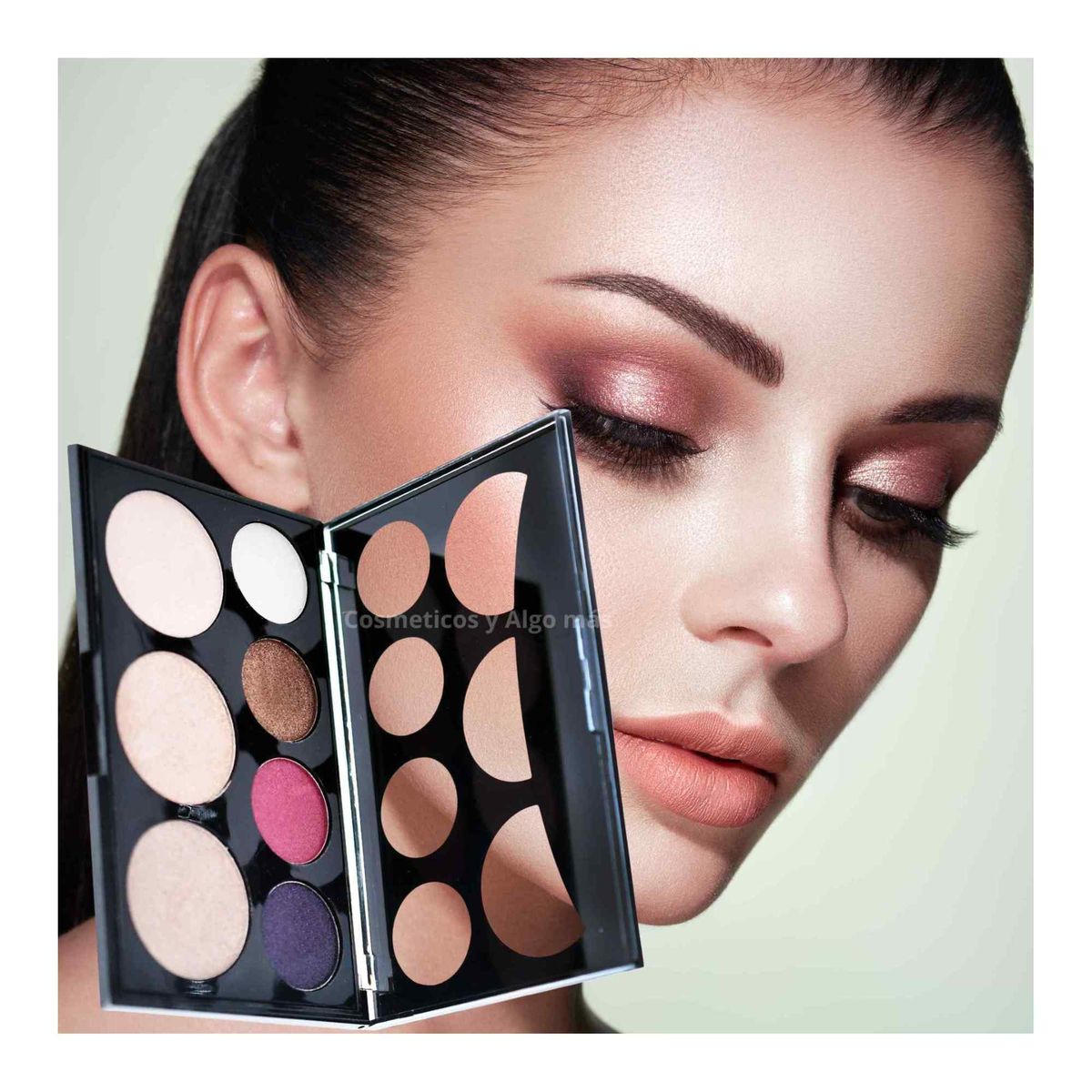 DOLCE BELLA - Paleta de sombras e iluminadores de 7 tonos