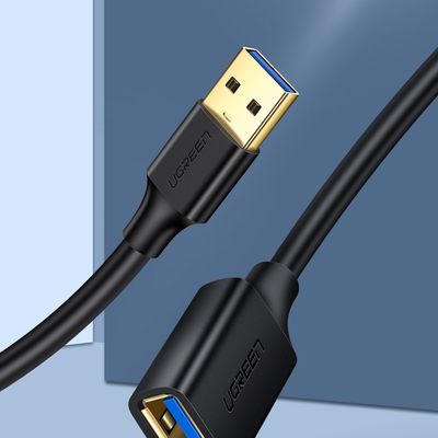 Imagen 2 del producto Cable de Extensión USB-A/USB-A 3.0 M/H 5 Metros Negro
