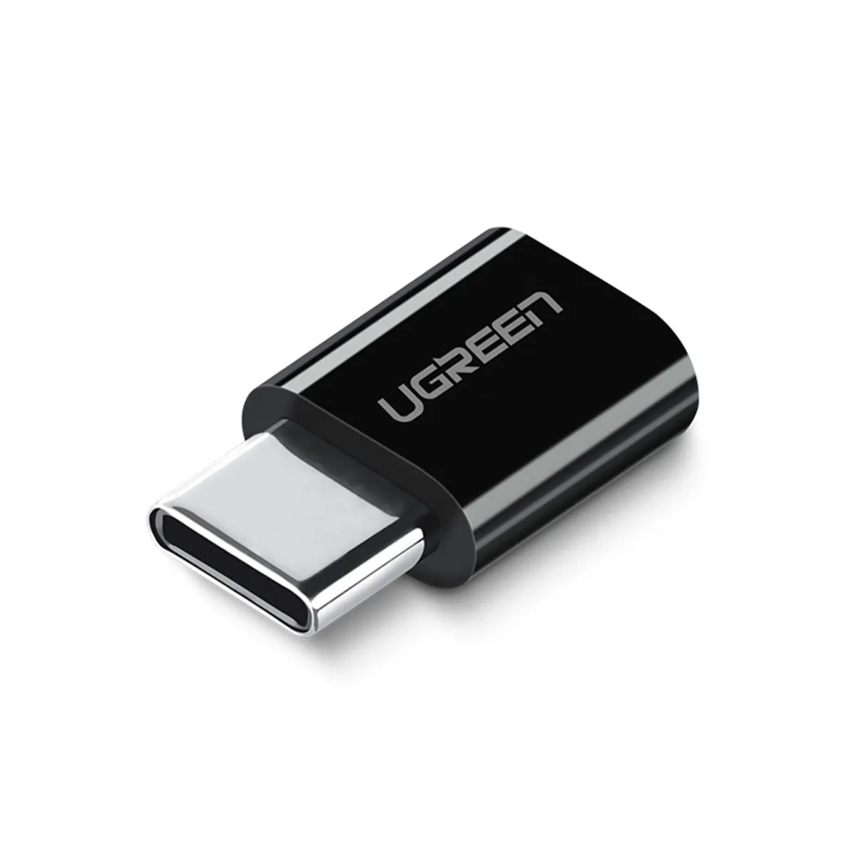 UGREEN - Adaptador Micro-USB a USB-C HM Data+Power Negro