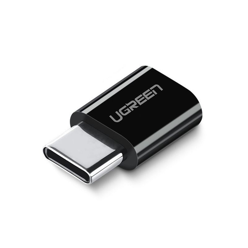UGREEN - Adaptador Micro-USB a USB-C HM Data+Power Negro