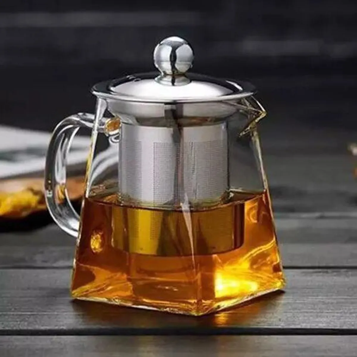 GENERICO - Tetera Resistente Al Fuego Con Infusor Para Té 750ml