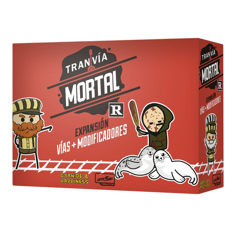 ASMODEE - Tranvía Mortal Expansión Vías Modificadores