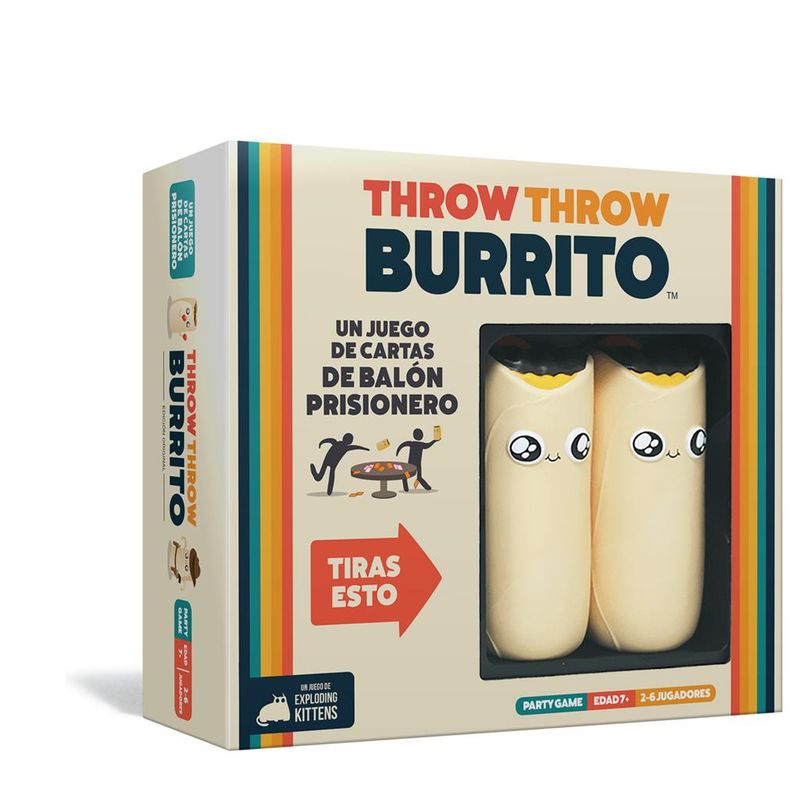 ASMODEE - Throw Throw Burrito Base Juego Mesa