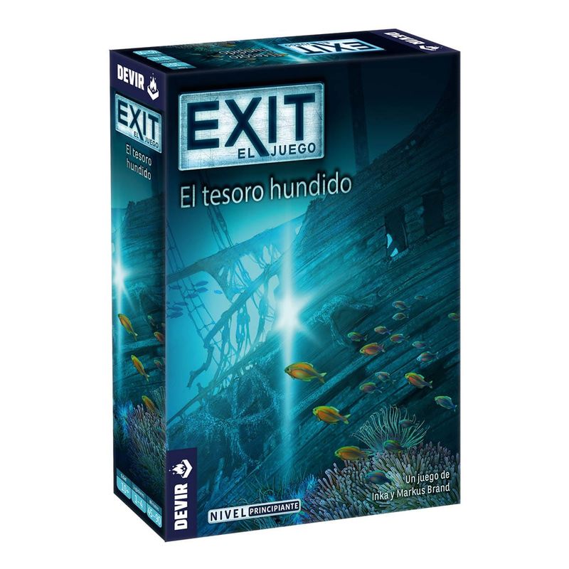 DEVIR - Exit: El Tesoro Hundido Juego de Mesa