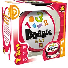 ASMODEE - Dobble Formas y Números Juego de Mesa