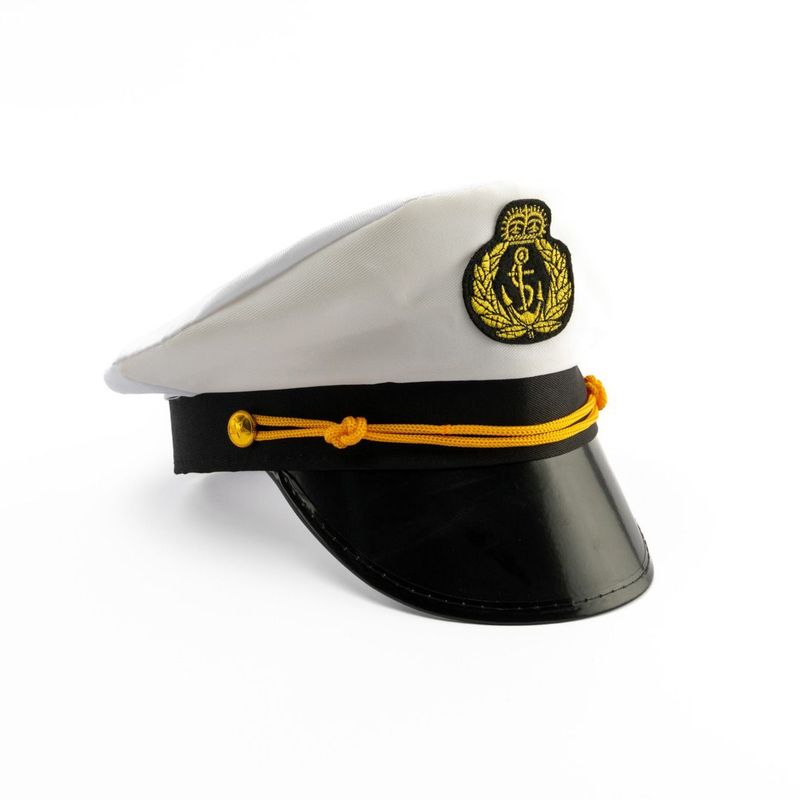 GENERICO - Sombrero Capitán Marino Gorro Glorias Navales