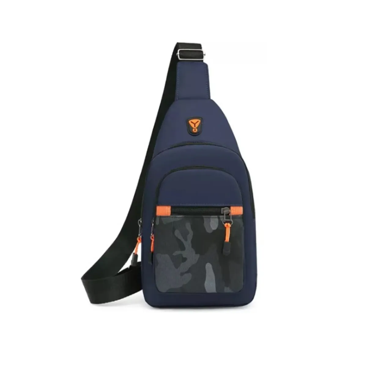 GENERICO - Bolso Banano Bandolero De Hombro Cruzado Estilo Urbano Azul Marino