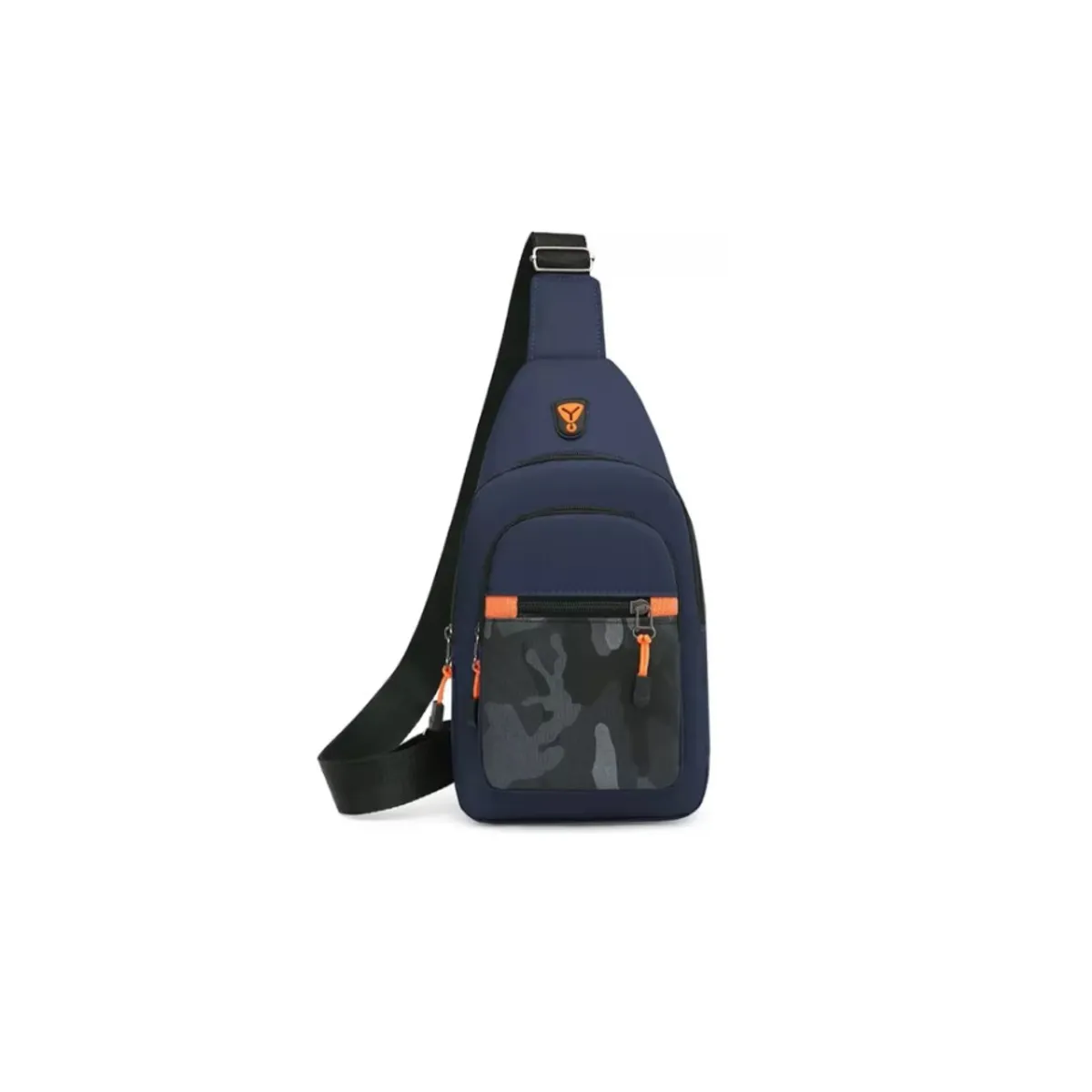 GENERICO - Bolso Banano Bandolero De Hombro Cruzado Estilo Urbano Azul Marino