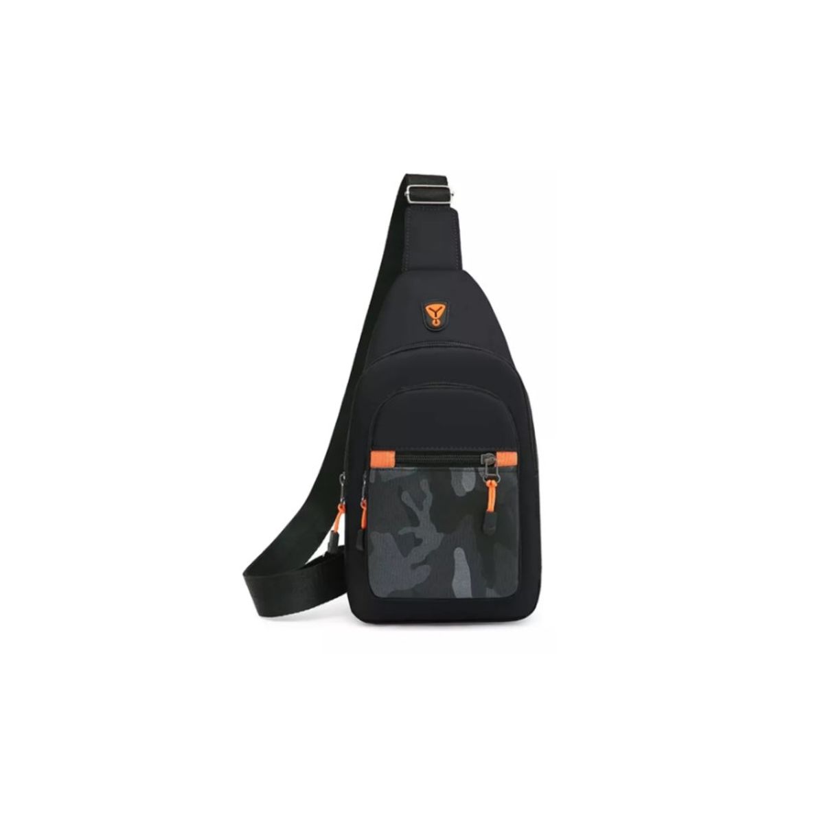 GENERICO - Bolso Banano Bandolero De Hombro Cruzado Estilo Urbano Negro
