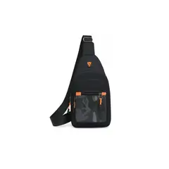 GENERICO - Bolso Banano Bandolero De Hombro Cruzado Estilo Urbano Negro