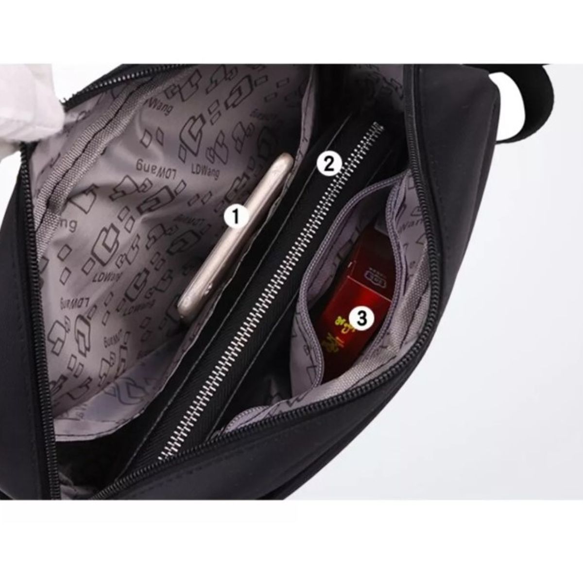 GENERICO - Bolsobandolera Hombro Mano Oxford Nailon