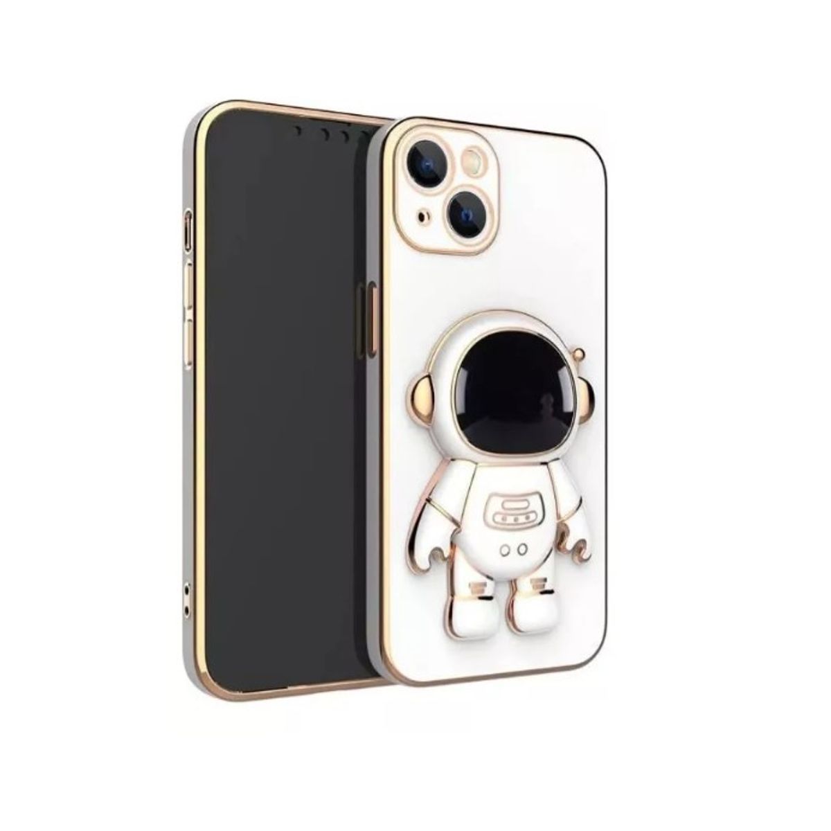 GENERICO - Carcasa Para iPhone 13 Pro Con Astronauta Stent Blanco