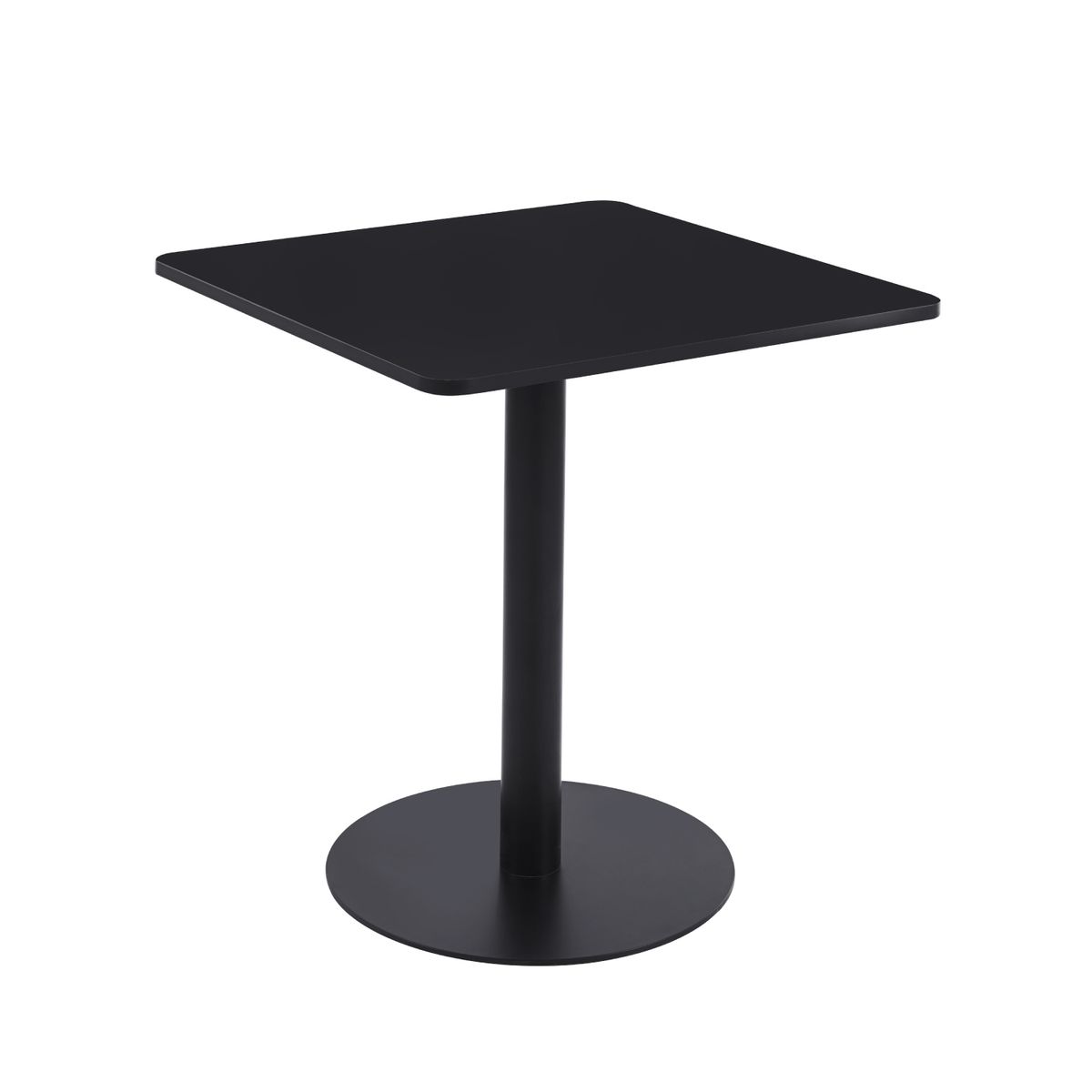 CORI CORI - Mesa restaurant 70x70 Tubo Metal Cubierta MDF