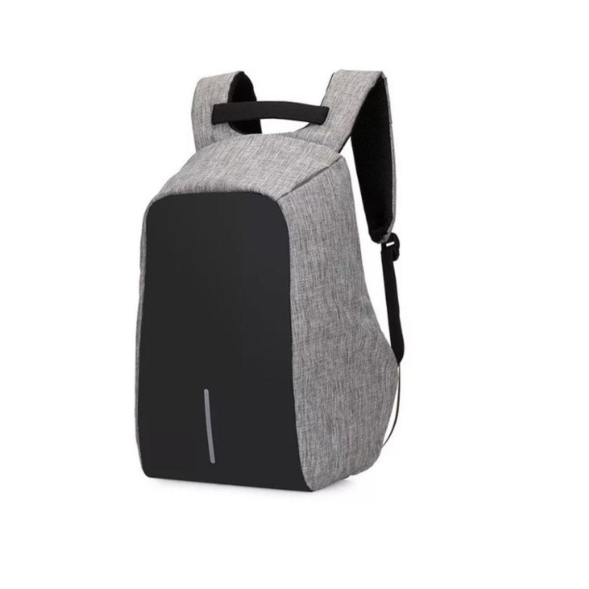 GENERICO - Mochila Seguridad Bolso Anti-robo Gris Oscuro