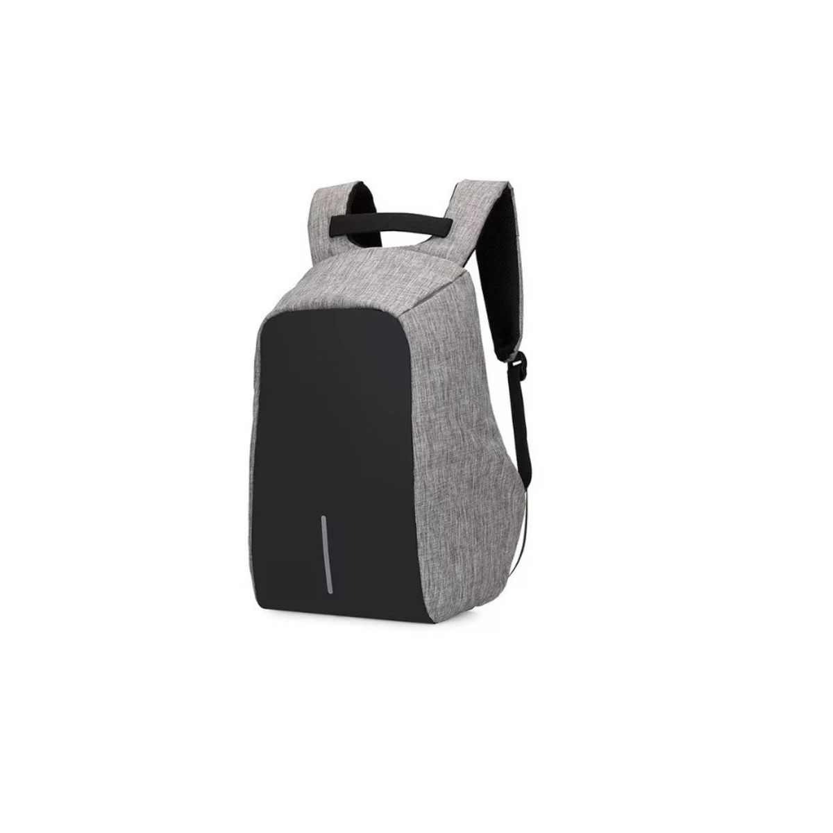 GENERICO - Mochila Seguridad Bolso Anti-robo Gris Oscuro