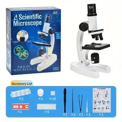GENERICO - Kit Microscopio Compuesto Infantil