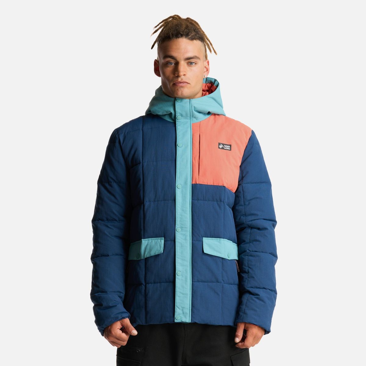 HAKA HONU - Chaqueta Hombre Aislado Azul Oscuro Haka Honu