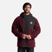 Poleron Hombre Porteador Burdeo