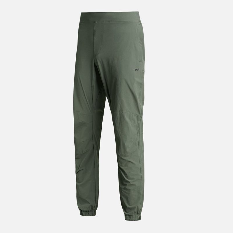 LIPPI - Pantalon Hombre PureTrek Q-Dry Pants Verde Musgo Lippi