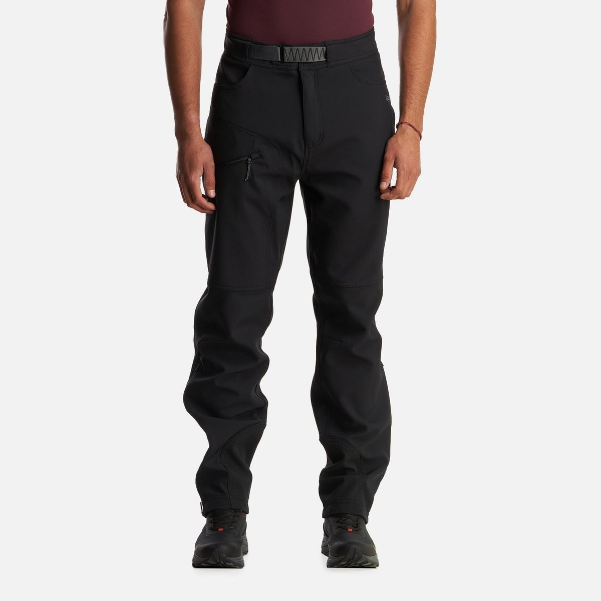 LIPPI - Pantalon Hombre Kimball Softshell Pants Negro Lippi