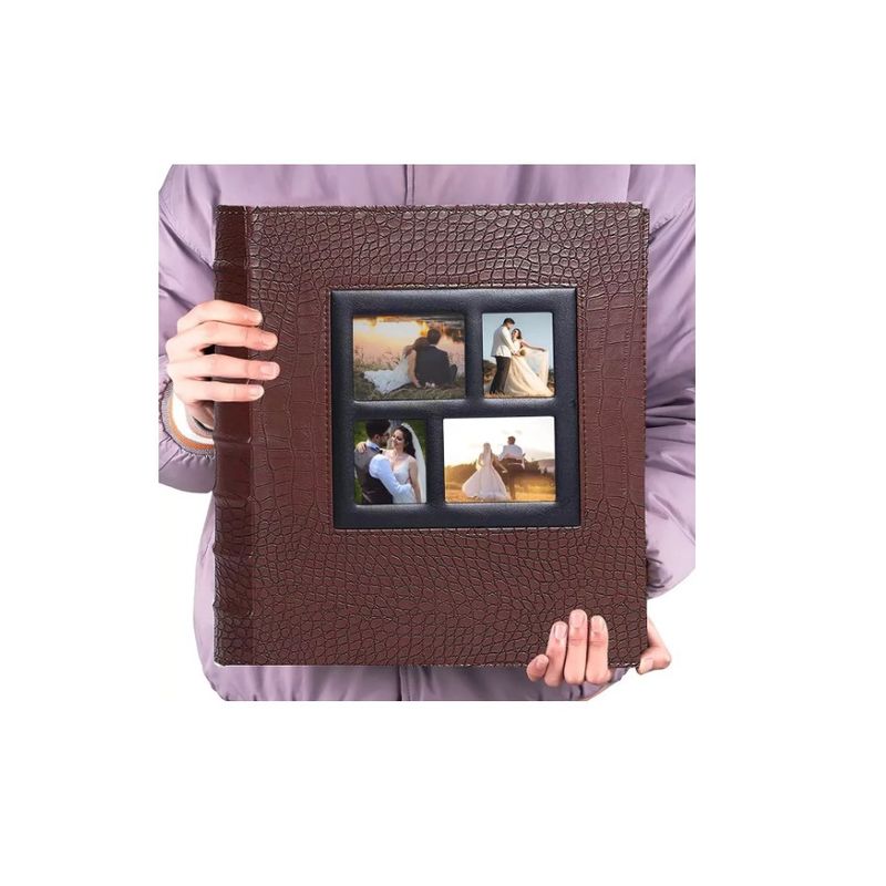 GENERICO - Álbumes De Fotos Familiares Boda Cuero Con 500 Hojas 4x6''