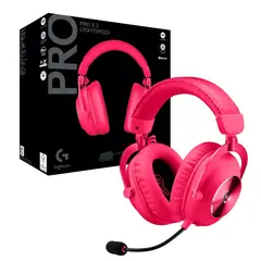 LOGITECH - Audifono Pro X 2 Lightspeed Magenta Wireless