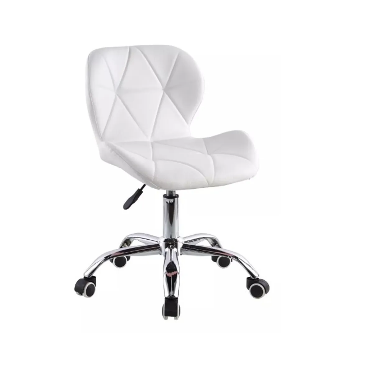 GENERICO - Silla De Escritorio Mariposa Giratoria Acolchada Blanca