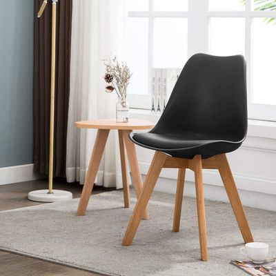 Imagen 2 del producto Pack 6 Sillas Tulip Negro